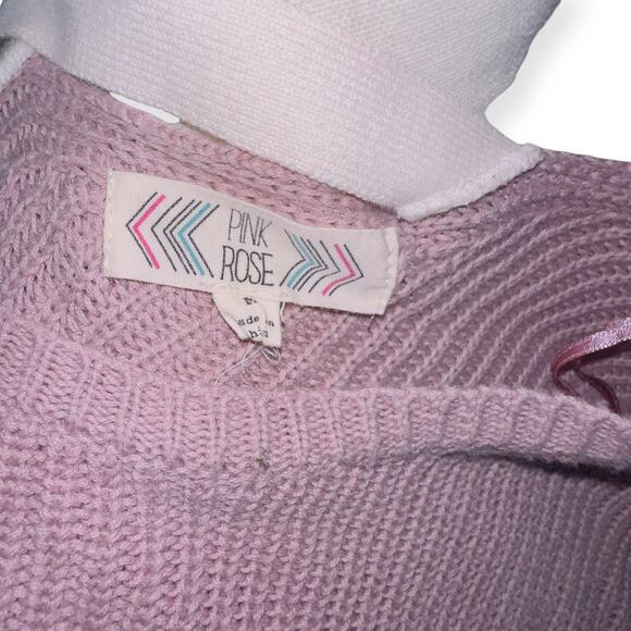 Cute and Comfy Pink Lightweight Sweater - Picture 5 of 5